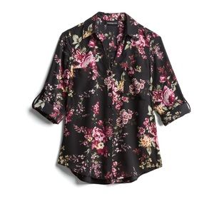 Fortune + Ivy Christelle Button Down Blouse Sz Sm